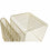 Revistero DKD Home Decor Metal Dorado (50 x 40 x 39 cm)