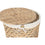 Cesto para la Ropa Sucia DKD Home Decor Natural Marrón Blanco Tropical 40 x 40 x 58 cm