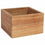 Organizador de Cajones Viejo Valle Cuadrado Madera de acacia 17,6 x 16,2 x 11 cm (3 Unidades)