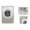 Funda Protectora para Lavadora Confortime 104937 Frontal Lavadora 84 x 60 x 60 cm (84 x 60 x 60 cm)