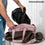 Esterilla para Vestuarios y Bolsa Impermeable 2 en 1 InnovaGoods Gymbag Negro/Plateado (Reacondicionado A)