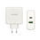 Cargador USB Pared Aisens PD 3.0 USB-C 48 W Blanco