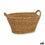 Cesto Con asas Marrón 50 L 60 x 31 x 43 cm (6 Unidades)
