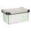 Caja de Almacenaje con Tapa Home Cuadriculado Plástico 5 L 19 x 13,5 x 29 cm (12 Unidades)