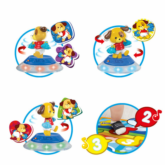 Alfombra de juego Winfun MotionFun Perro Plástico (2 Unidades)